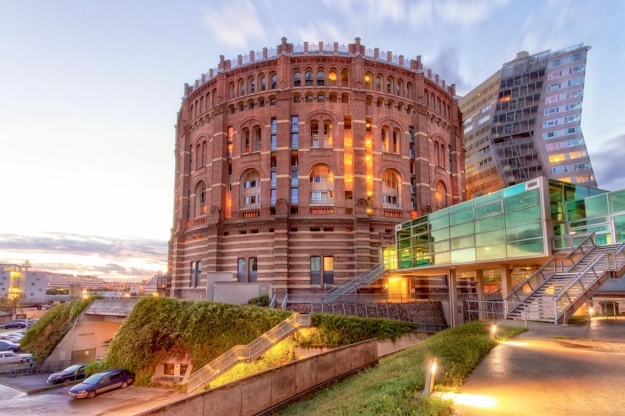Unique Maisonette Apartment Gasometer 12Th Floor Vienna Exterior photo